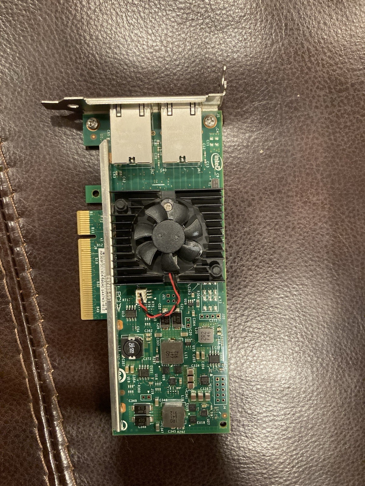 Intel Dual Port 10GbE PCI Express Ethernet Network Card RJ-45 3DFV8