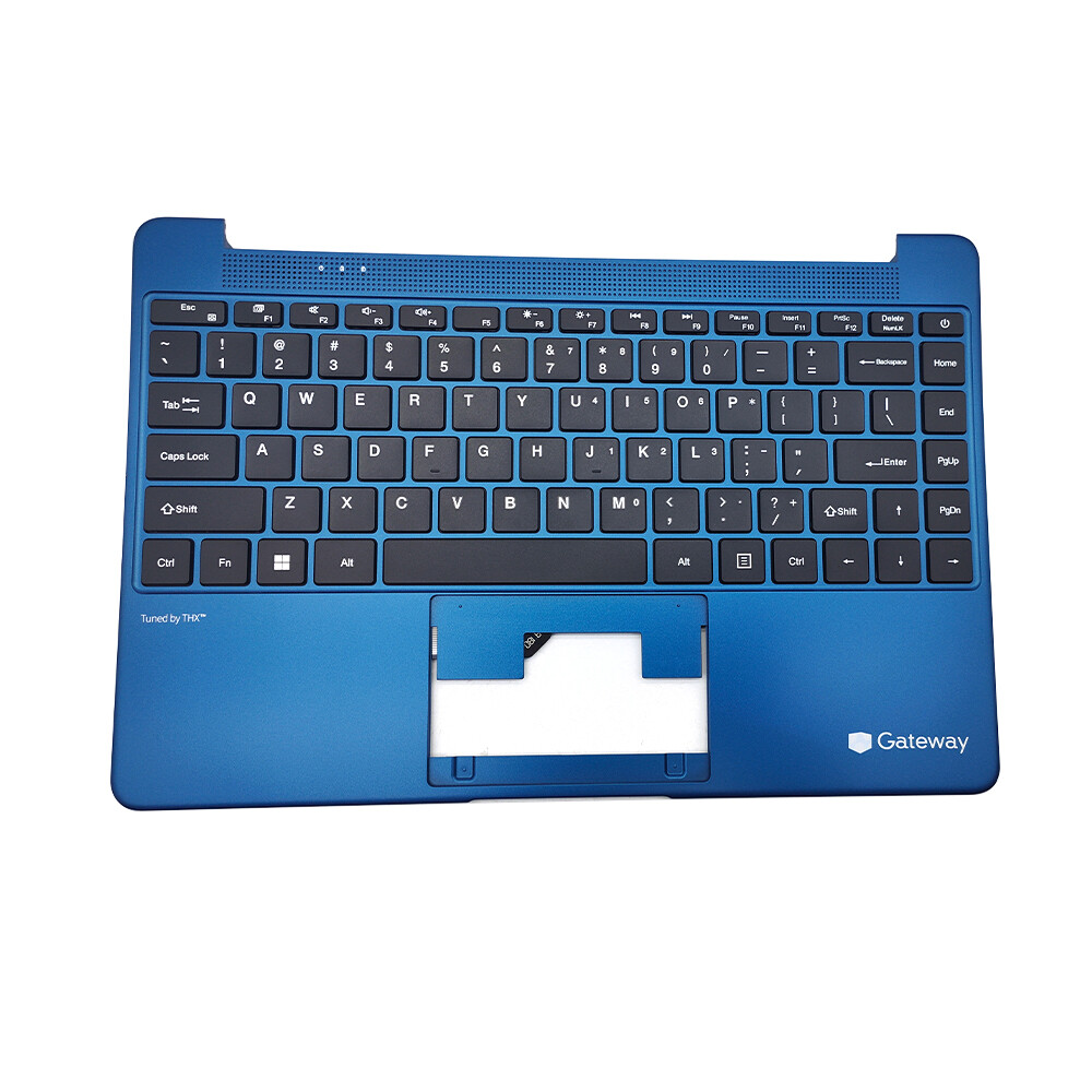 For Gateway GWTN141-6BL GWTN141-10BL GWTN141-4BL Palmrest Keyboard 14in Blue US