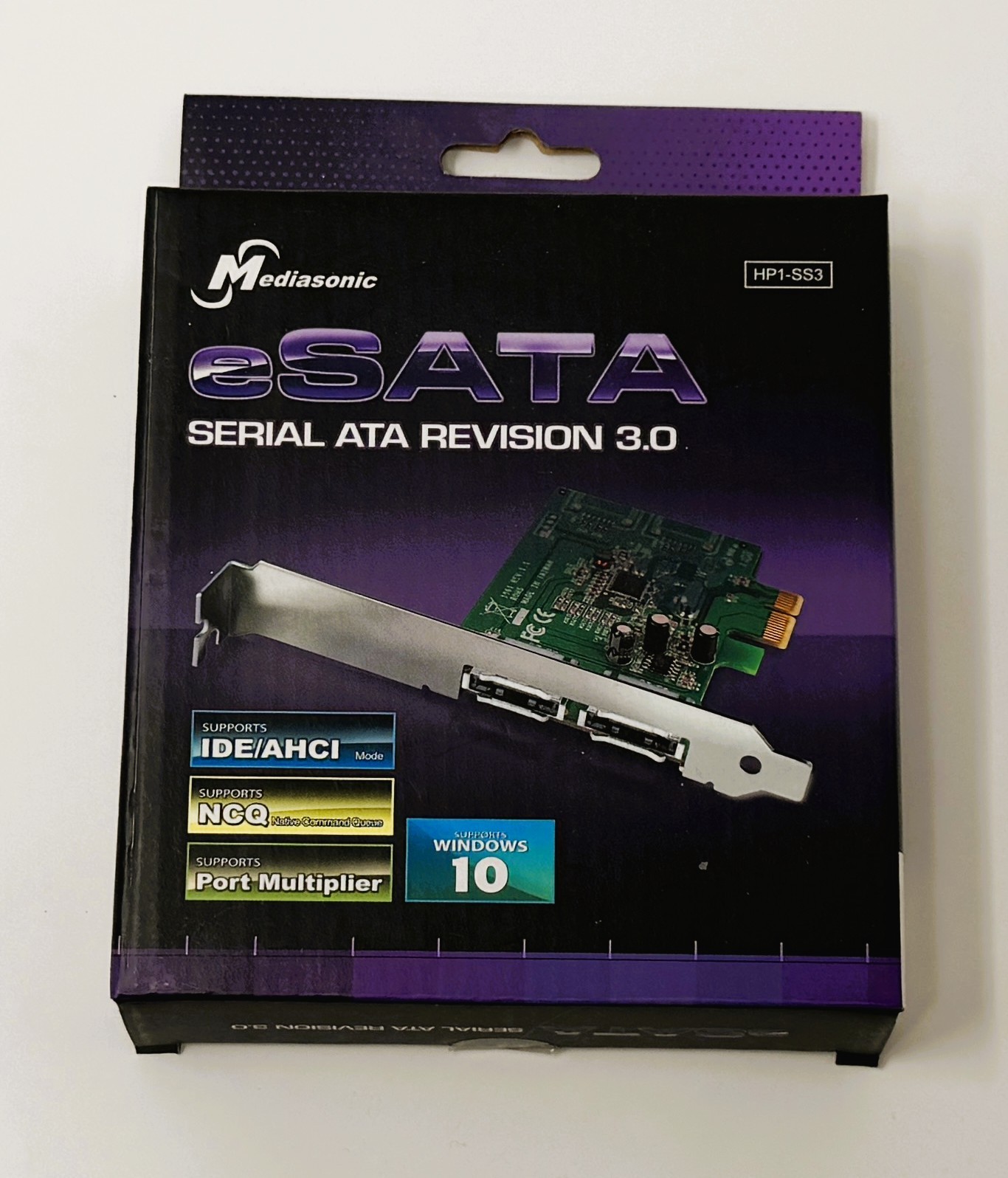 Mediasonic HP1-SS3 2-Port eSATA PCI-Express Card SATA III 6G Port Multiplier NCQ