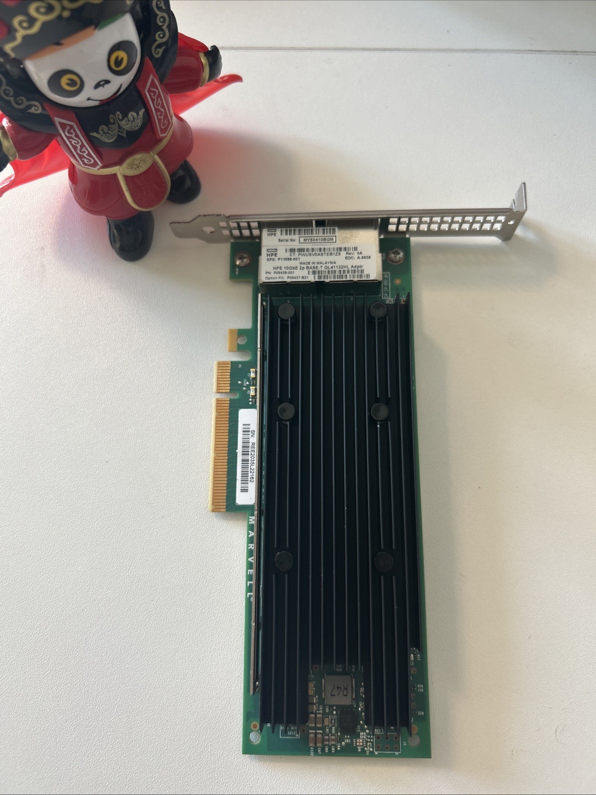 HPE Marvell QL41132HLRJ Ethernet 10Gb 2-port BASE-T Adapter P08437-B21