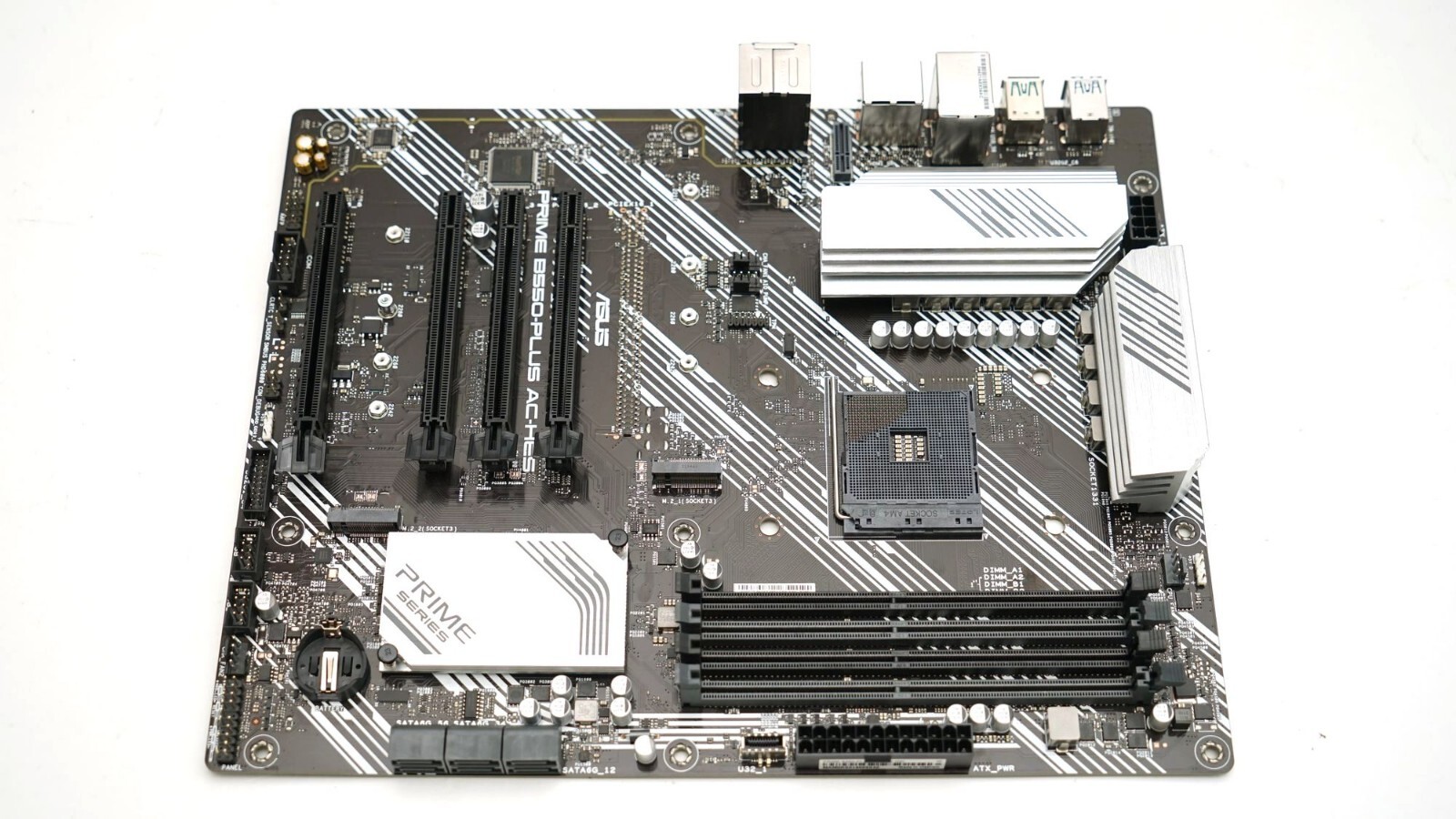 ASUS PRIME B550-PLUS AC-HES AM4 MOTHERBOARD NOT TESTED/UNKNOWN CONDITION
