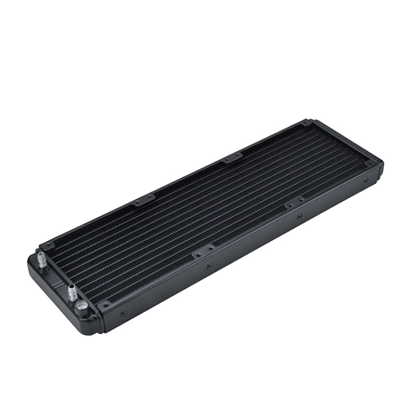 OCOCOO 360mm Water-Cooled Radiator, Aluminum N6 Fixed Ports DIY Computer Case
