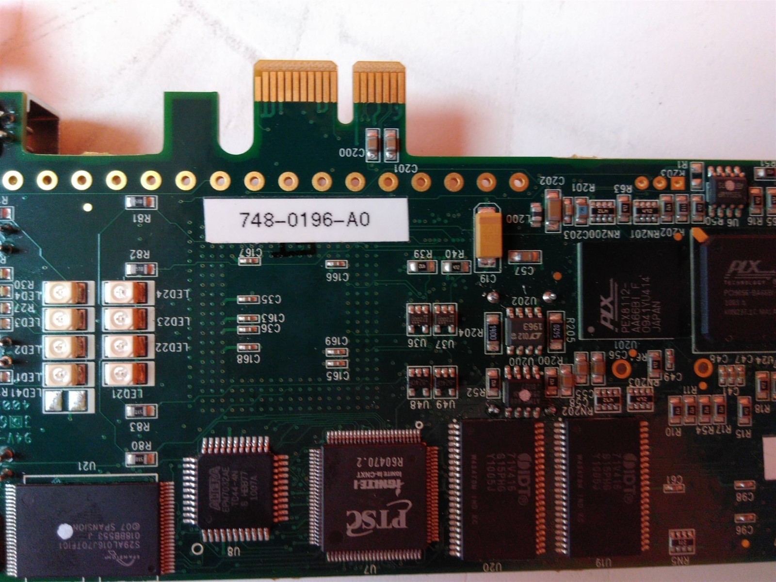Altera Cyclone II 748-0196-A0 4-Port BNC PCIe Expansion Card