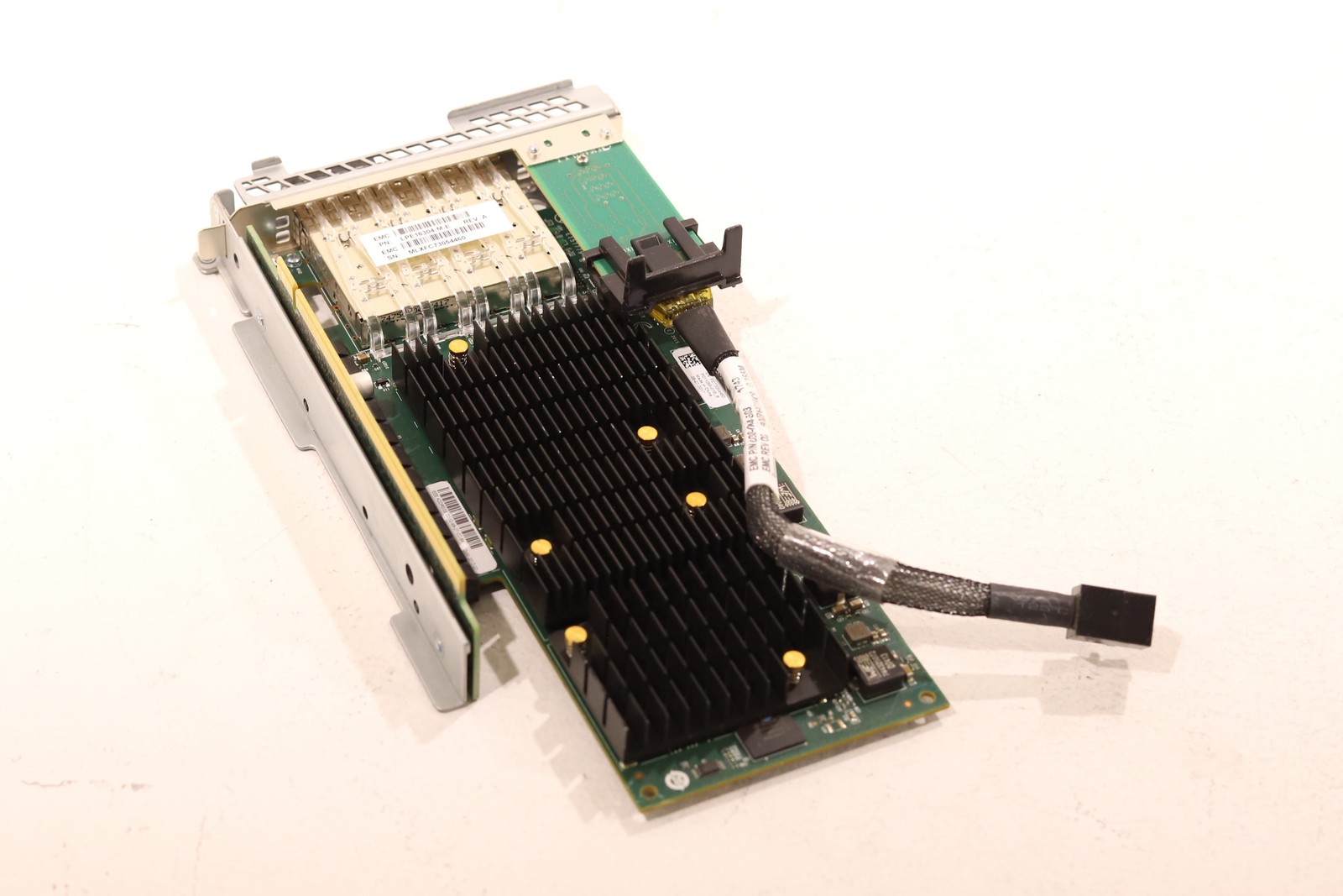 EMC Quad-Port 16GbE Fibre Channel PCIe x16 Host Bus Adapter P/N: LPE16304-M-E