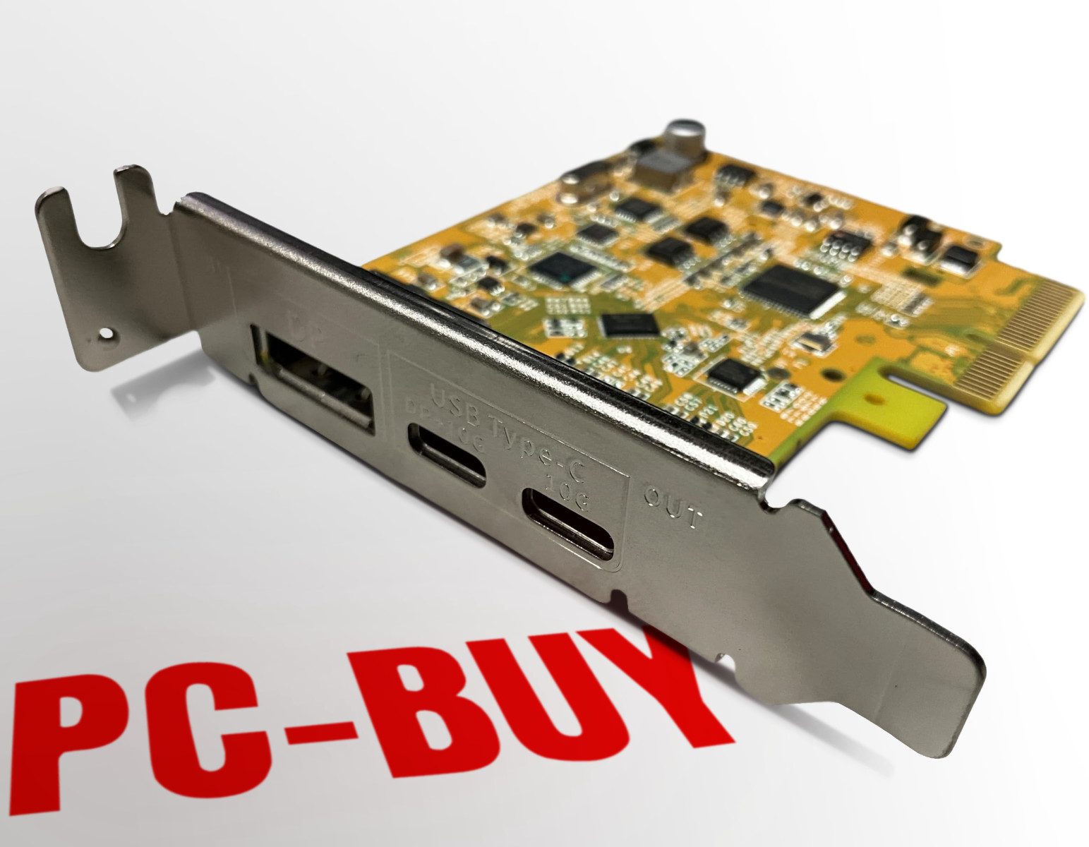 Dell PCIe Low Profile Host Card w/Dual USB Type C & DisplayPort Alt Mode MR7MR