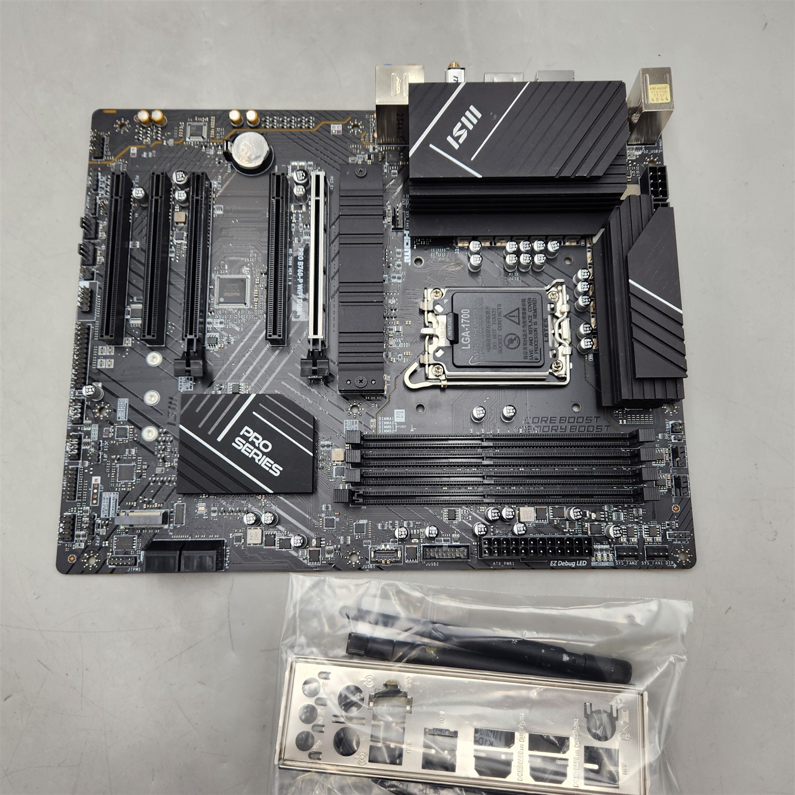 MSI PRO B760-P WiFi DDR4 ProSeries Motherboard ATX, LGA 1700, DDR4