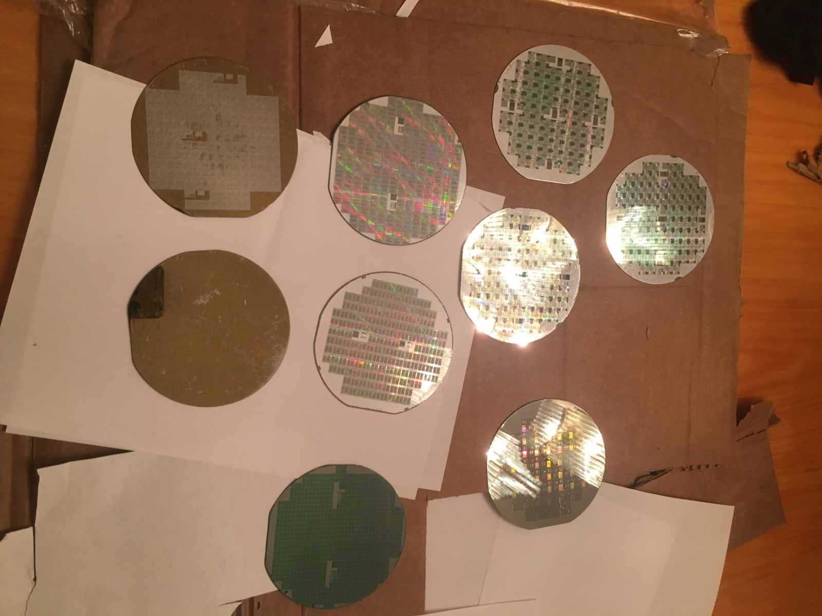 4″ Unknown Silicon Wafer 1980s Extremely Rare