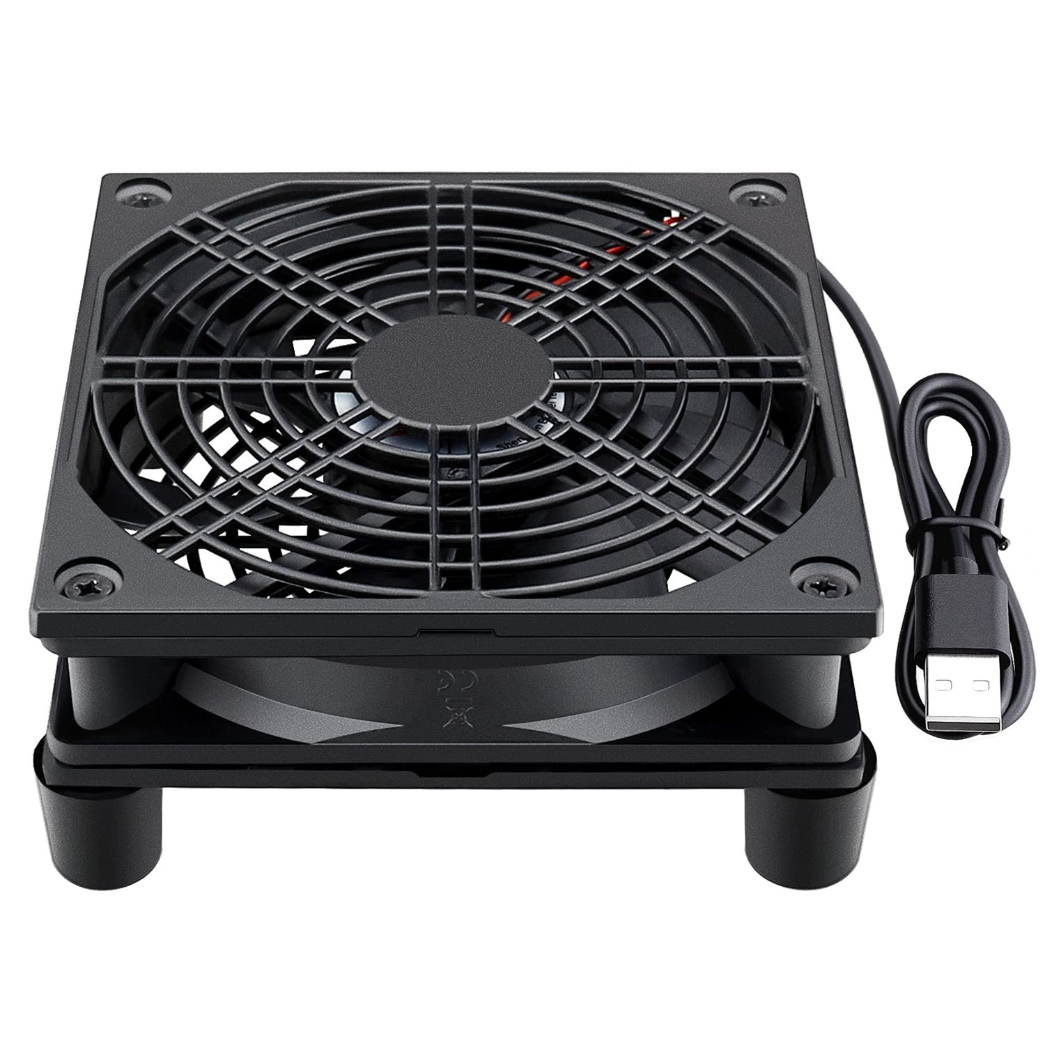 USB Powered 120mm Cooling Fan 5V Silent PC Router TV Box Cooler