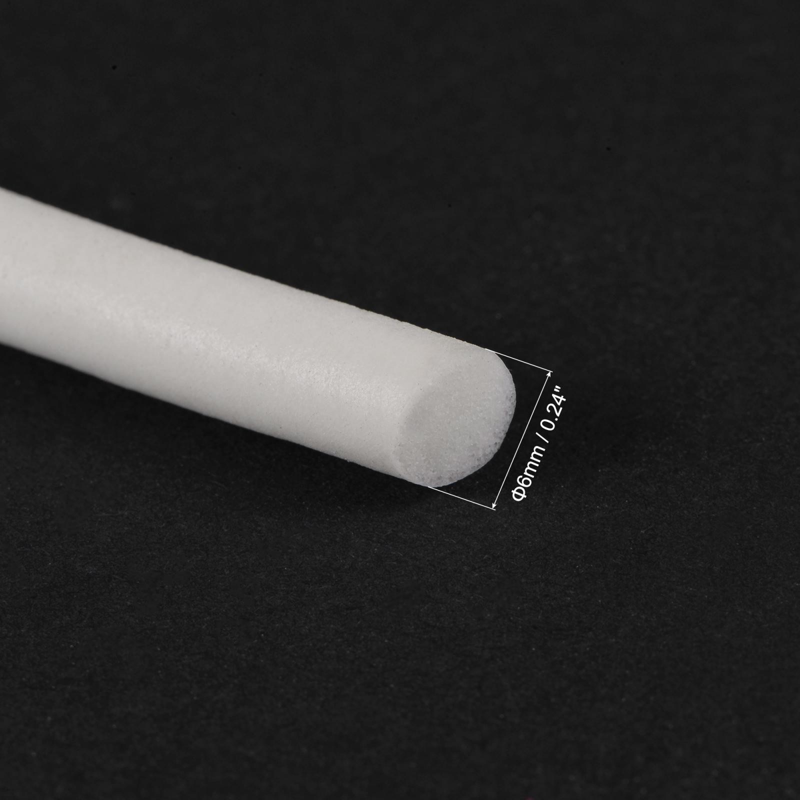 1/4″(6mm) Soft Silicone Bending Insert Tube for Rigid Tubing 10ft White