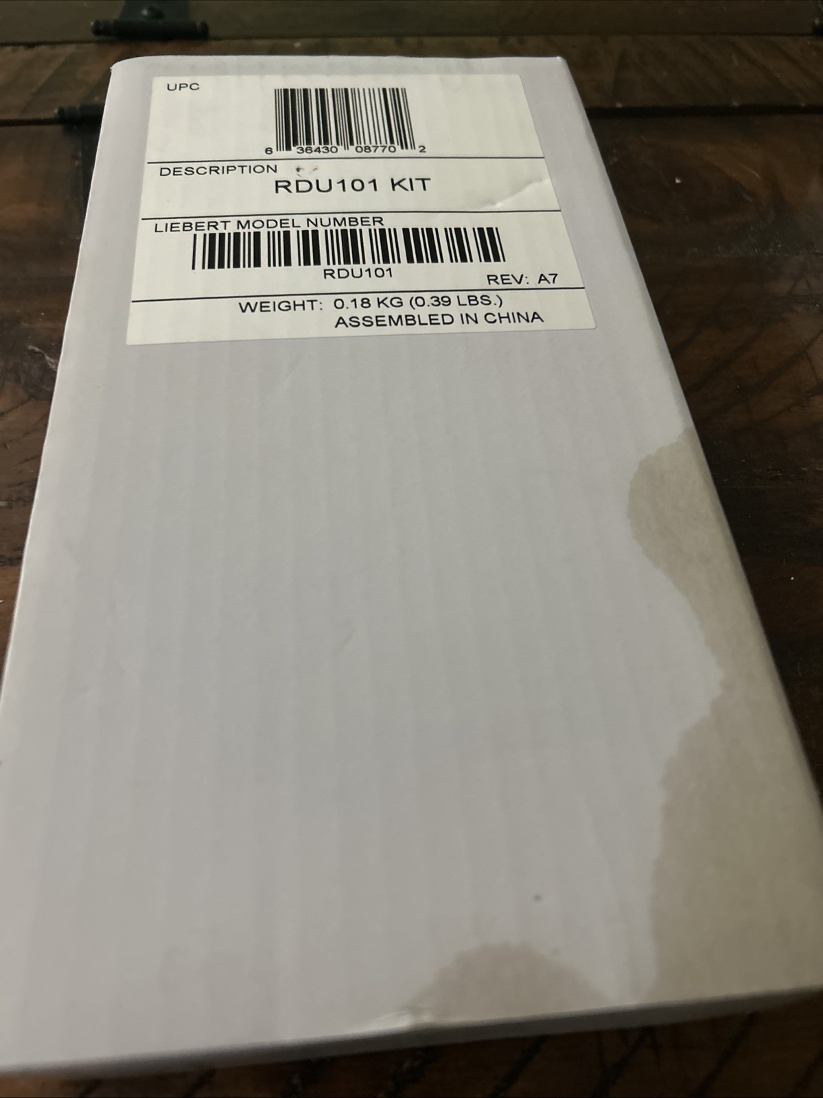 New Sealed Vertiv Liebert IntelliSlot RDU101 – Network Card | Remote Monitoring