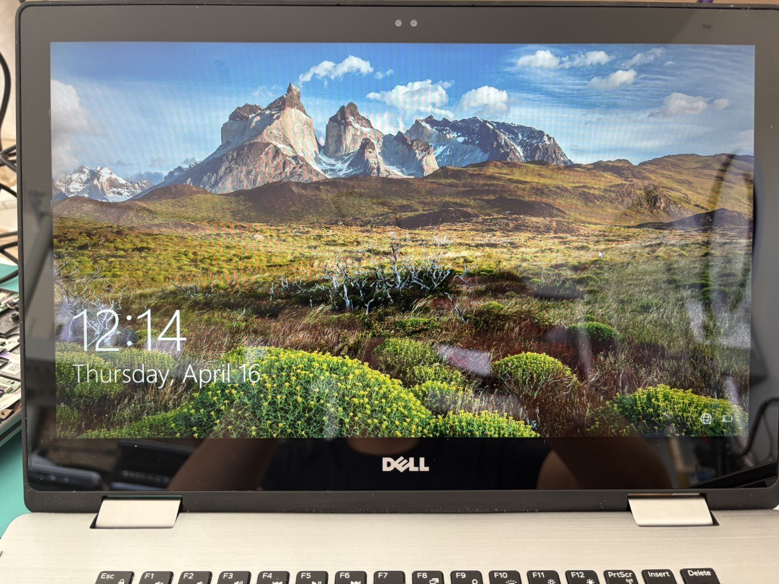 ORIGINAL DELL 15 7579 P58F 2-in-1 15.6″ LCD TOUCH SCREEN BACK COVER HINGES GCPWV