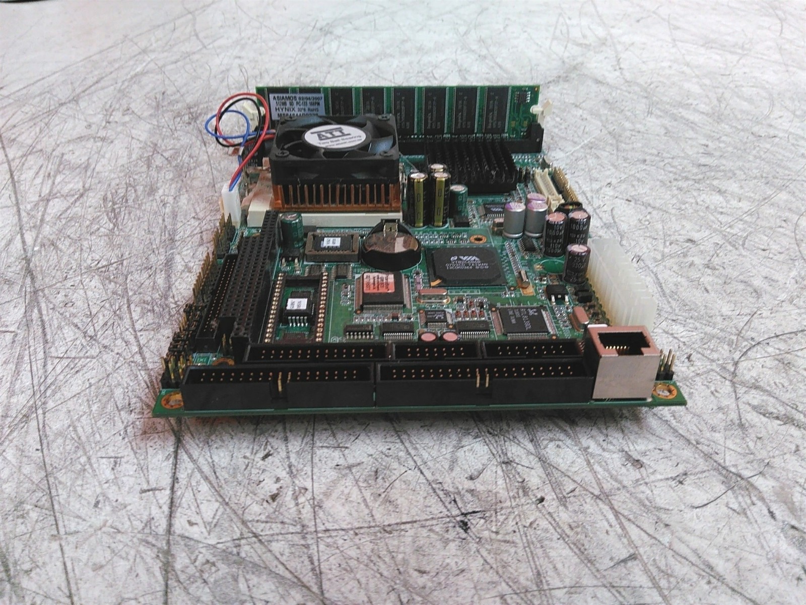 AAEON PCM-6893 Compact Motherboard Intel Pentium III 512MB See Description