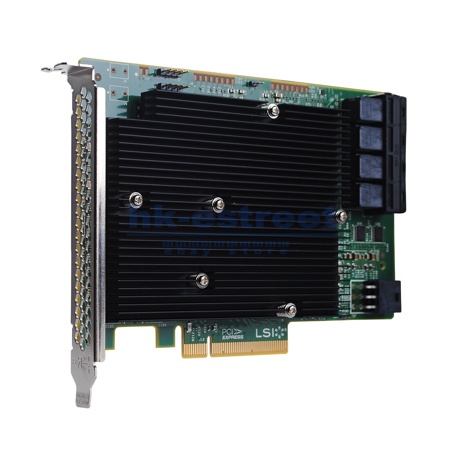 LSI 9300-16i 16 Port 12Gbps SAS 3 Host Bus Adapter TrueNAS UnRAID ZFS IT-Mode