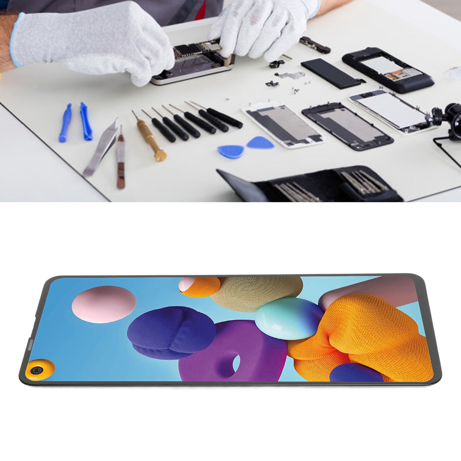 6.5in LCD Screen With Repair Tools Smartphone Display Screen For