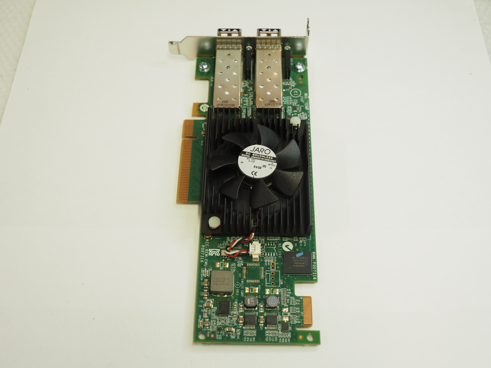 Dell 6VK2R Emulex LPE16002 16GB Dual Port Host Bus Adapter Server Card w/ 2 SFP