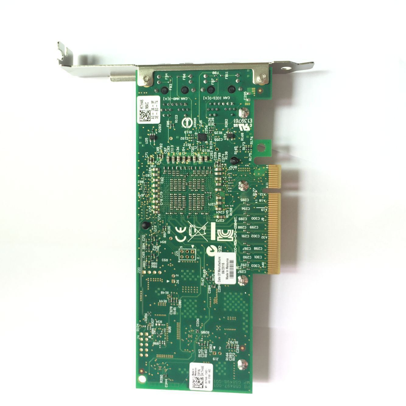 INTEL/DELL X540 T2 CONVERGED DUAL PORT ETHERNET NETWORK ADAPTER K7H46/3DFV8