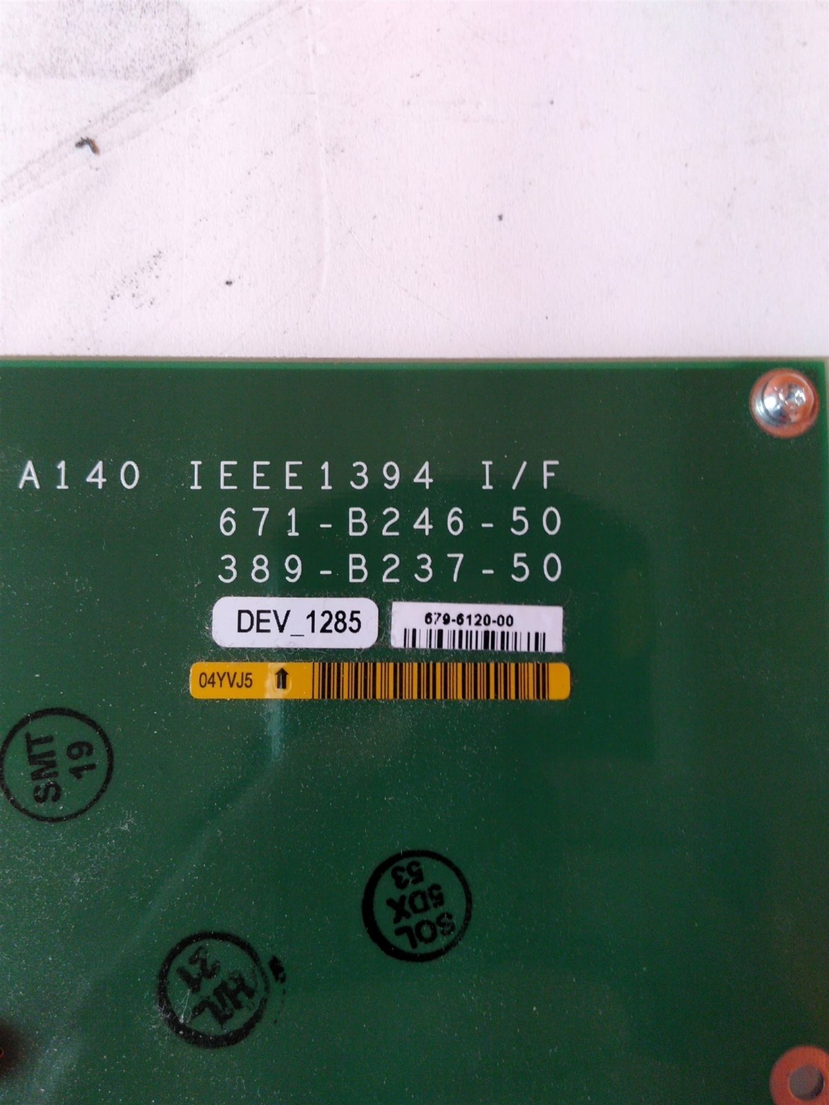 Tektronix 679-6120-00 TKK-5 PCI Industrial Expansion Card See Description