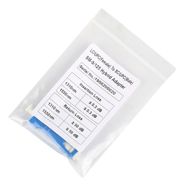 1pc Optical Power Meter and Visual Fault Locator SC-LC Transform Connector