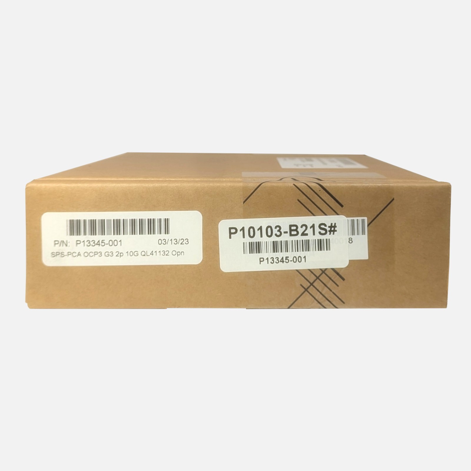 P13345-001 HPE Marvell QL41132HQRJ 10Gb 2-Port Base-T Adapter P10103-B21 NEW F/S