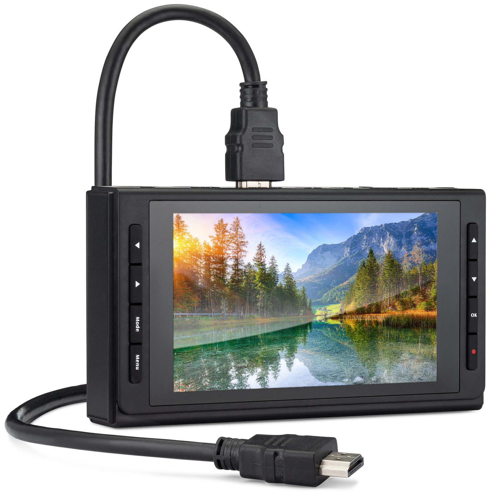 SoundBeast 4K HD Video Capture Box – Capture or Live Stream HDMI AV RCA – 5″ LCD