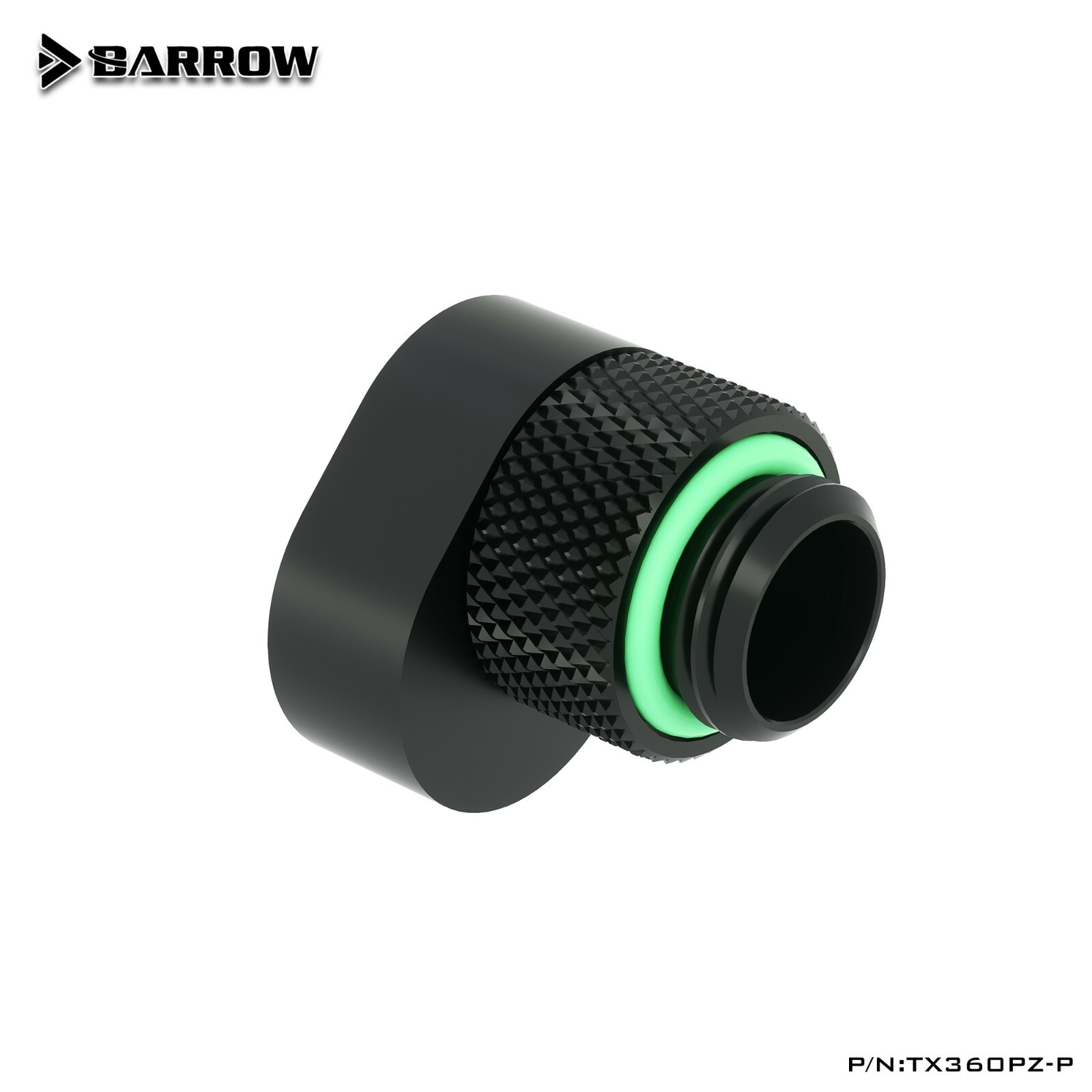 Barrow G1/4″ 360 Degree Rotary Offset Adapter 6mm / 15mm Pom Fitting TX360PZ-P