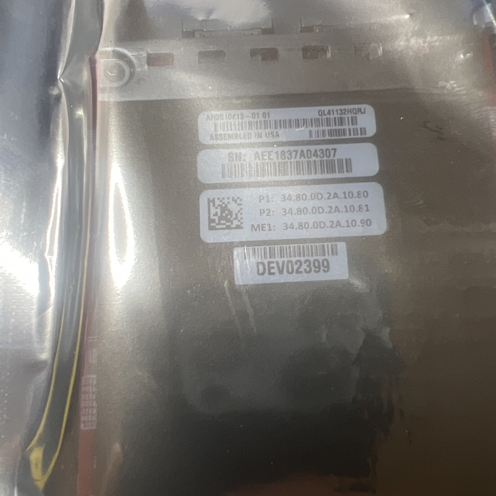 QLogic Dell Marvell Dual Port 10GbE RJ45 FastLinq CNA OCP 3.0 Network Adapter