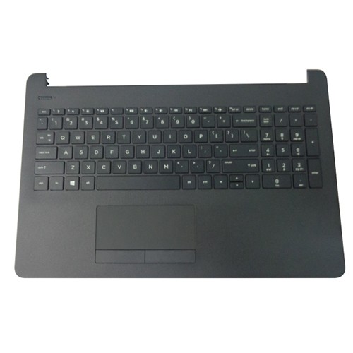 Jet Black Palmrest Keyboard & Touchpad For HP 15-BS 15-BW 925008-001