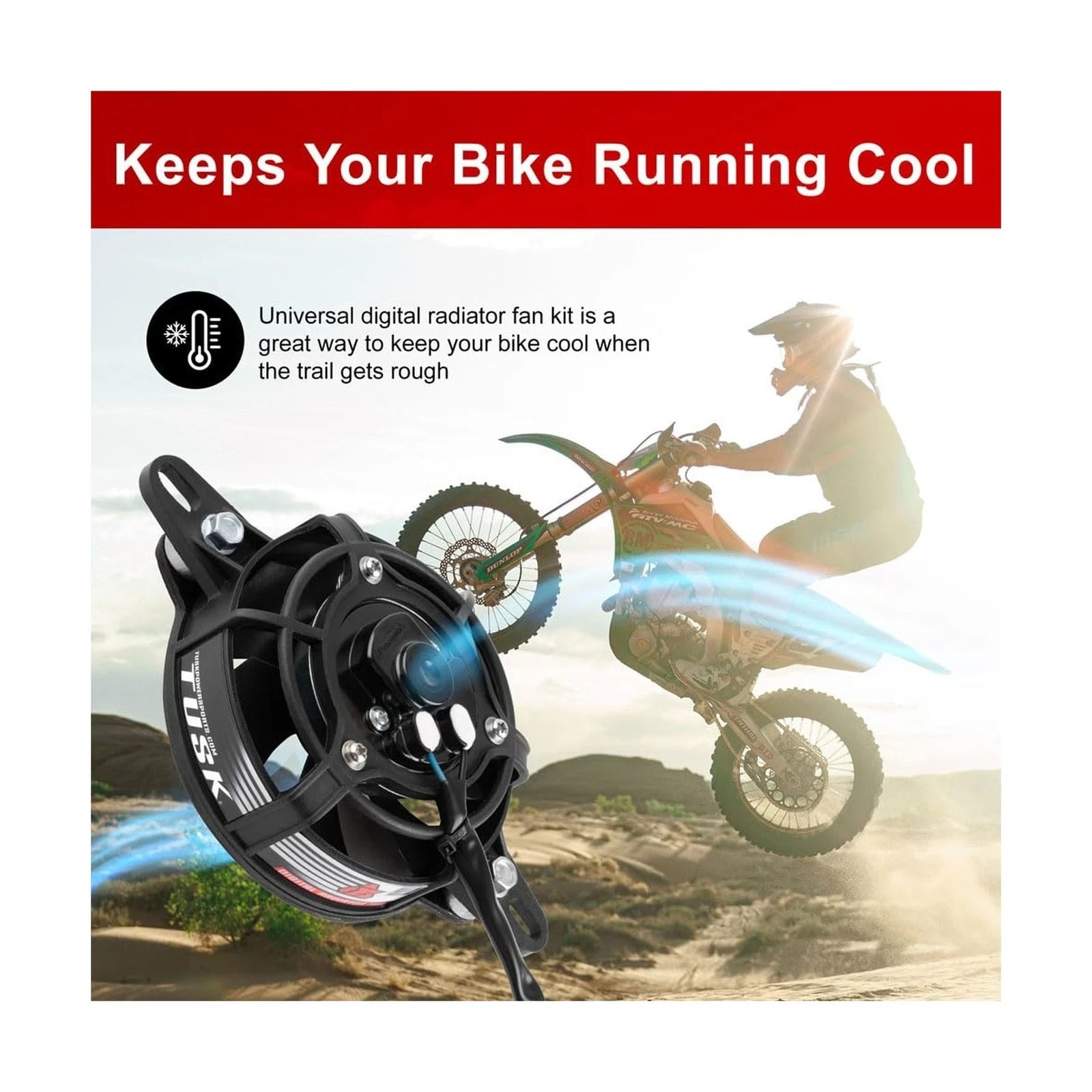 Tusk Digital Radiator Fan Kit Universal