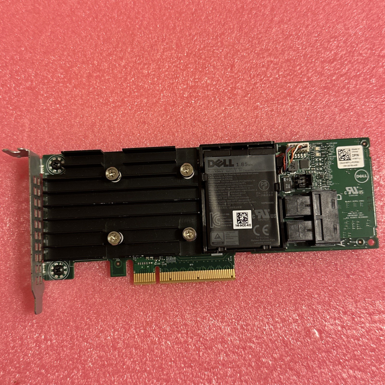 Dell 1M71J✅PERC H740P 12Gb/s SAS Raid Controller Card w/ Battery✅LOW Profile
