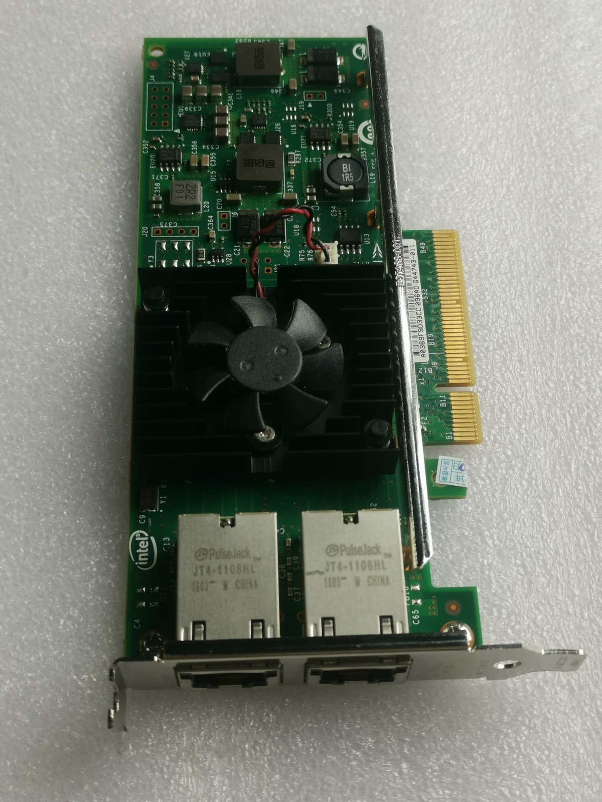 INTEL/DELL X540-T2 CONVERGED DUAL PORT ETHERNET NETWORK ADAPTER K7H46/3DFV8