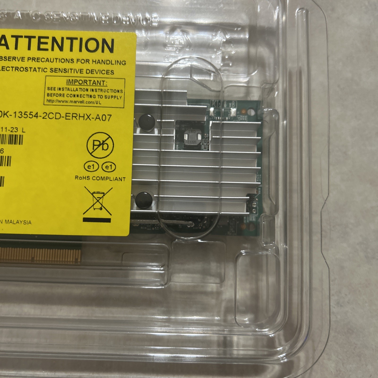 Dell Marvell QLogic FastlinQ QL41164 Quad Port 10Gb RJ45 CNA FH (33M0K)