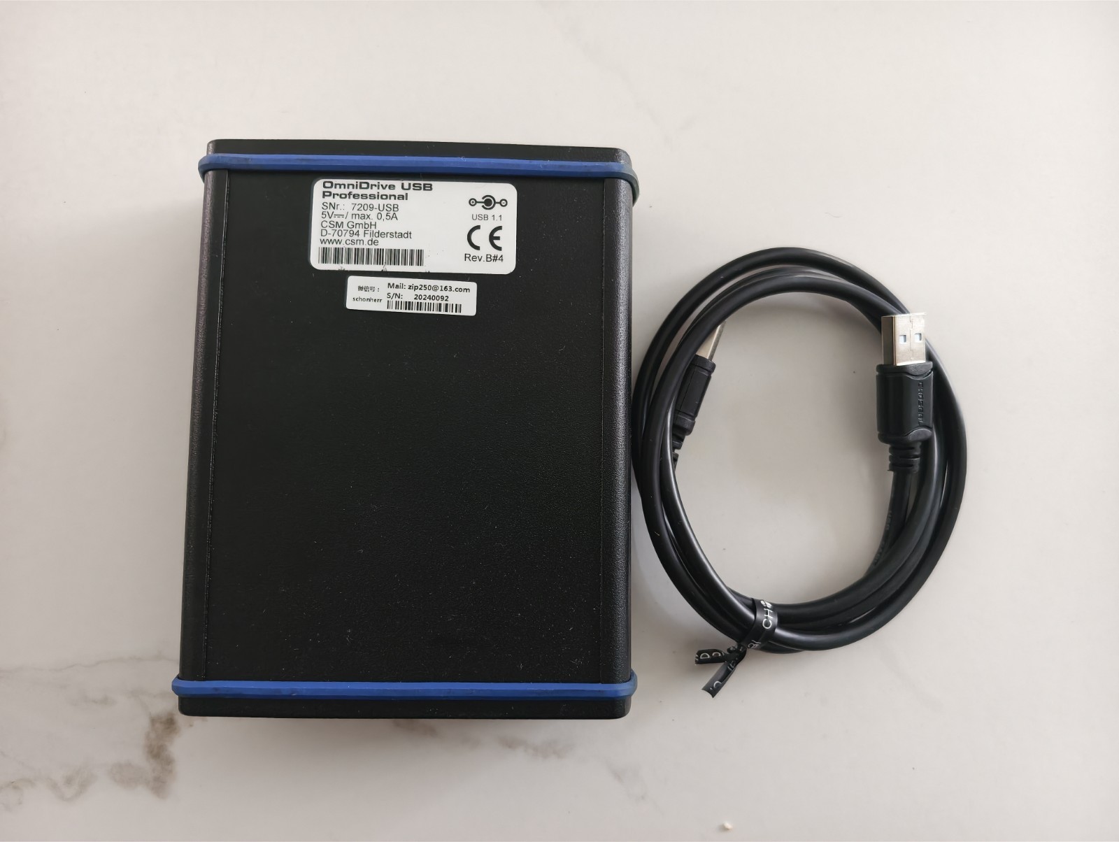 CSM omni drive USBprofessional USB to SRAM Card Read-Writer SN20240092