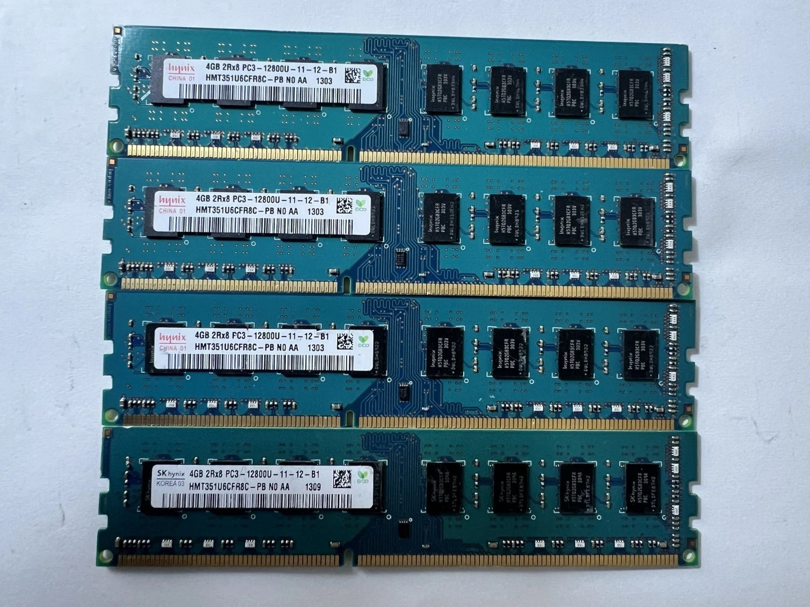 16GB 4x4GB PC3-12800U Dell OptiPlex 7010 7020 9010 9020 990 980 790 Ram Memory