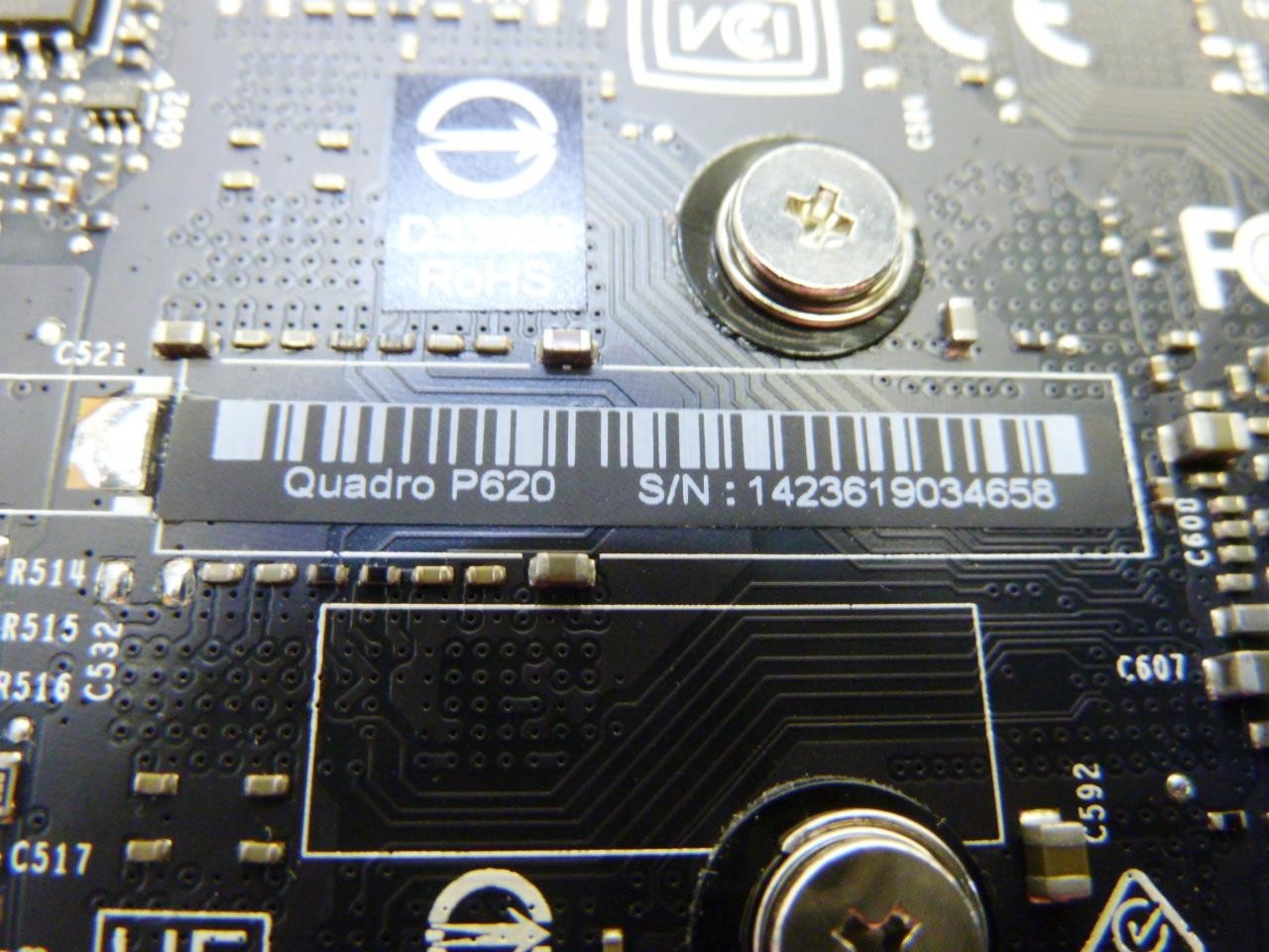 DELL NVIDIA Quadro P620 2GB GDDR5 PCIe 4xMiniDP PCle Video Graphics Card | KN802