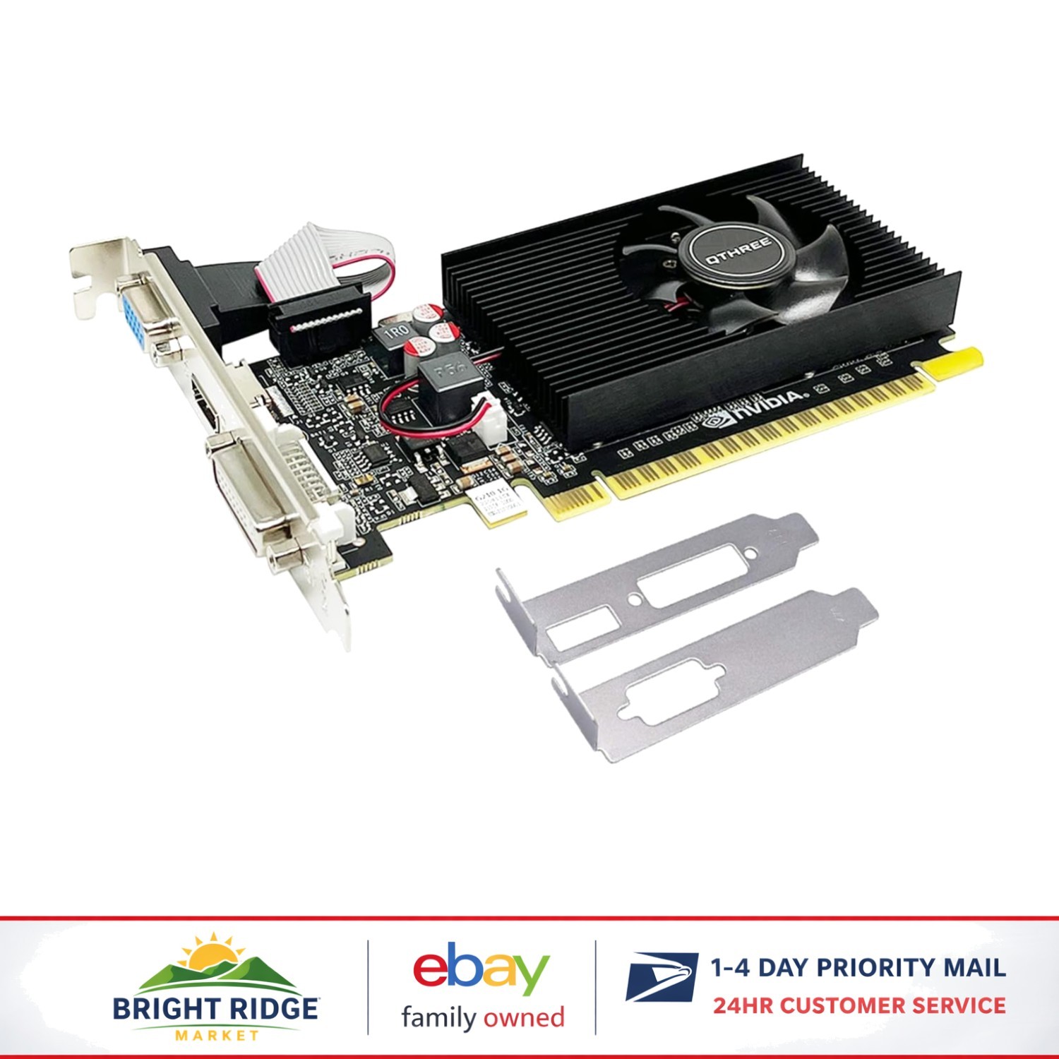 Nvidia Geforce 210 Video Card for Gaming and Editing with PCI Express Interface