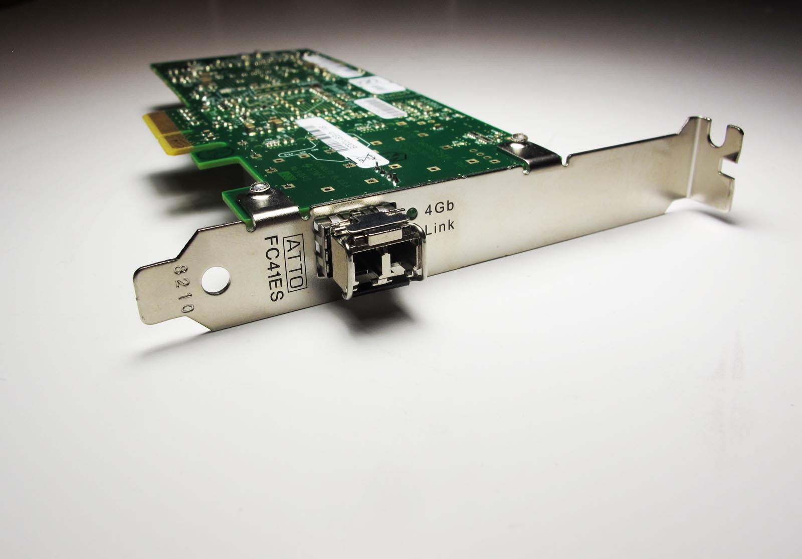 ATTO FC41ES 216V101C Rev D Fibre Network PCIe Card for Avid Unity – Excellent