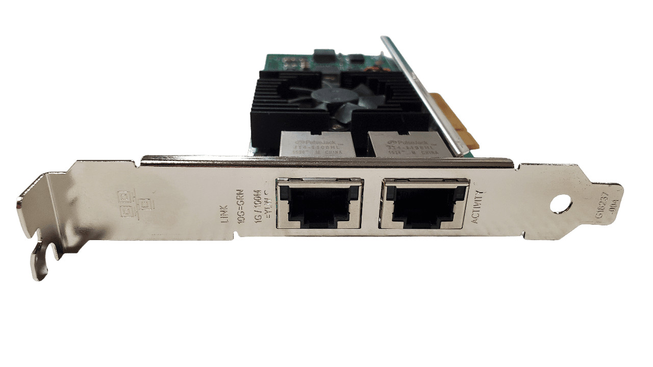 DELL X540-T2 10Gb Dual Port Network Adapter 3DFV8 K7H46 Full Height