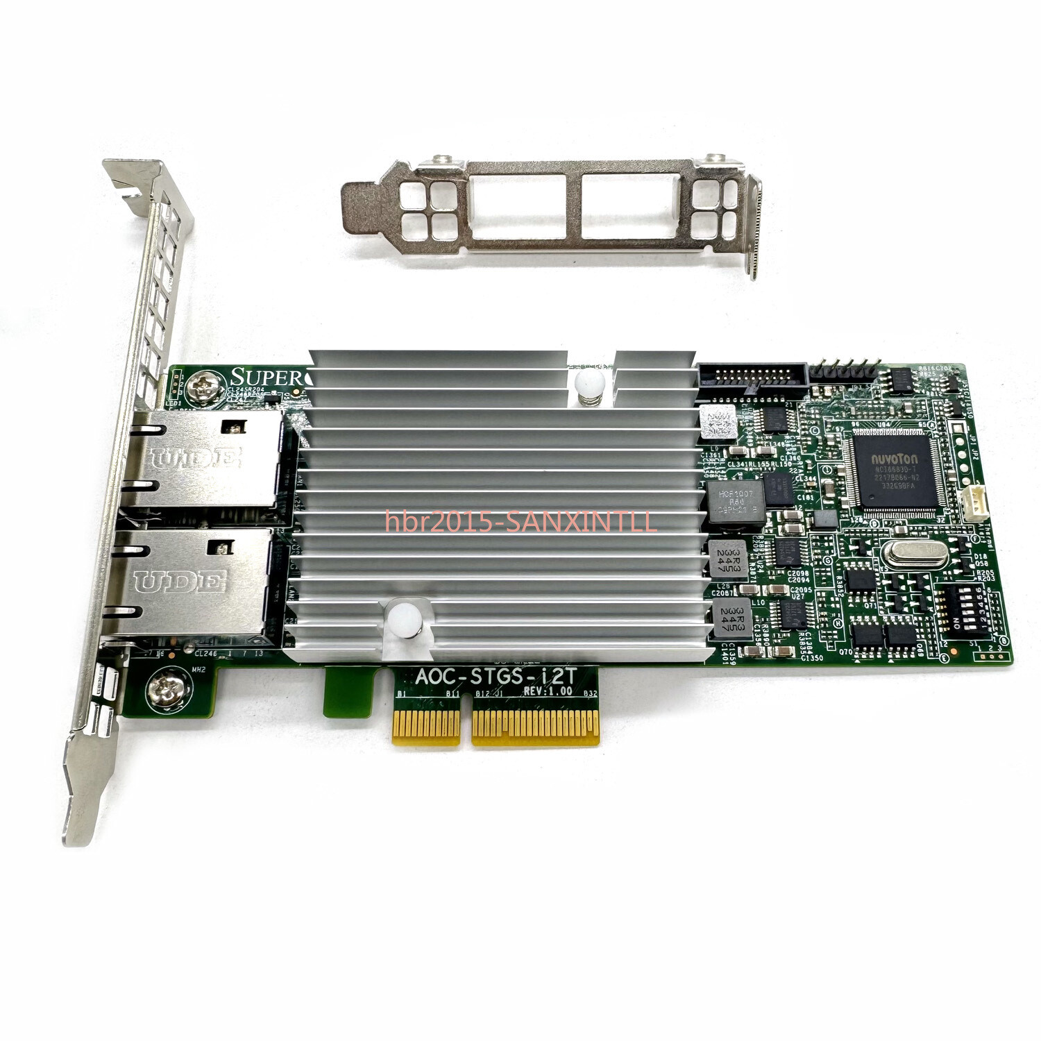 Dual Port 10Gbase-T SuperMicro AOC-STGS-i2T PCI-E 3.0 Intel X550-T2 Network Card