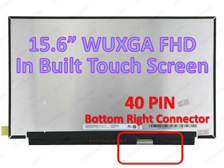 Lenovo IdeaPad 5-15IIL05 5-15ITL05 LED Lcd Touch Screen 15.6″ FHD 40 Pin Narrow