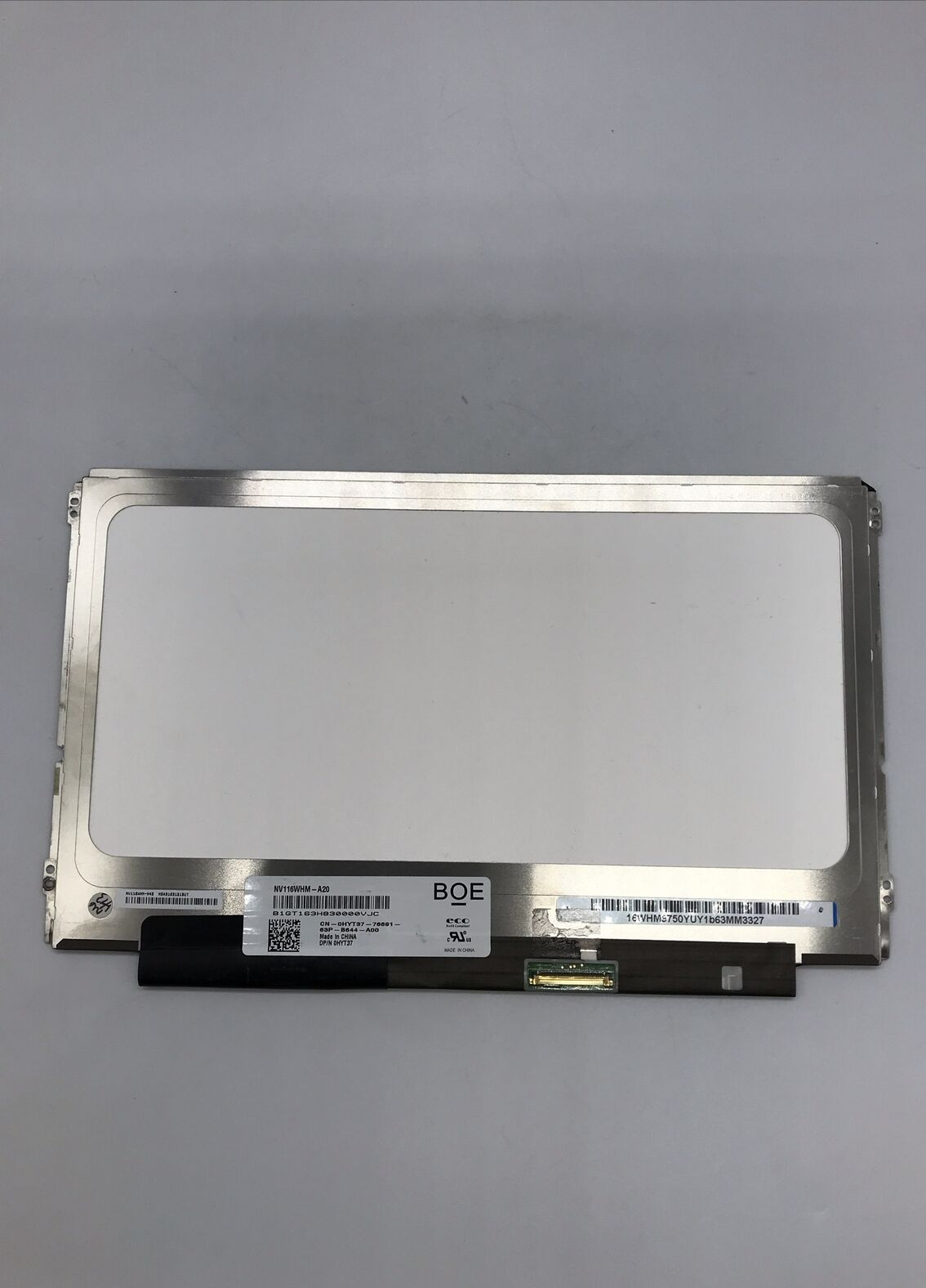 Dell 11 Chromebook LCD Touch Panel (From Dell 3120 3180) – NV116WHM-A20 0HYT37