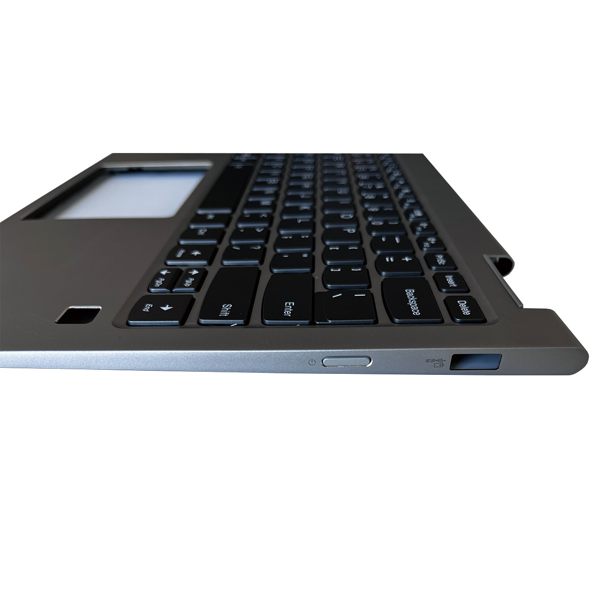 For Lenovo Yoga 730-13IKB Palmrest Backlit Keyboard Upper Case 5CB0Q95936 Silver