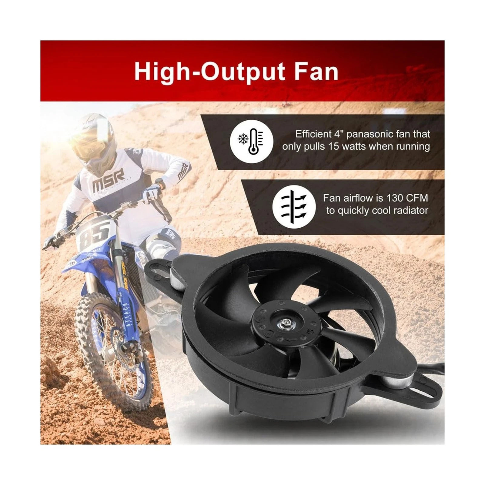 Tusk Digital Radiator Fan Kit Universal