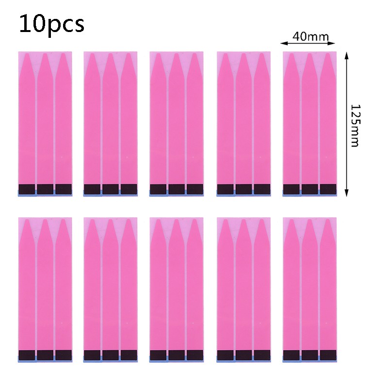10pcs Stretch Glue Seamless Double-sided Tape Adhesive Sticker Tape Strips JL