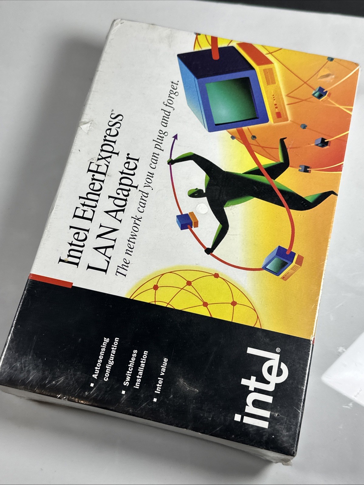 Intel EtherExpress LAN Adapter LAN Card Network Card MCLA8120