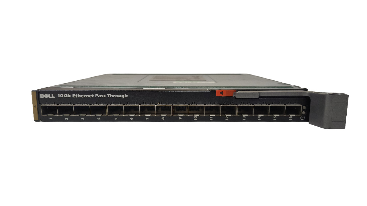 T997P Dell E07M 16 Port 10GB Ethernet Pass Through Module for M1000E