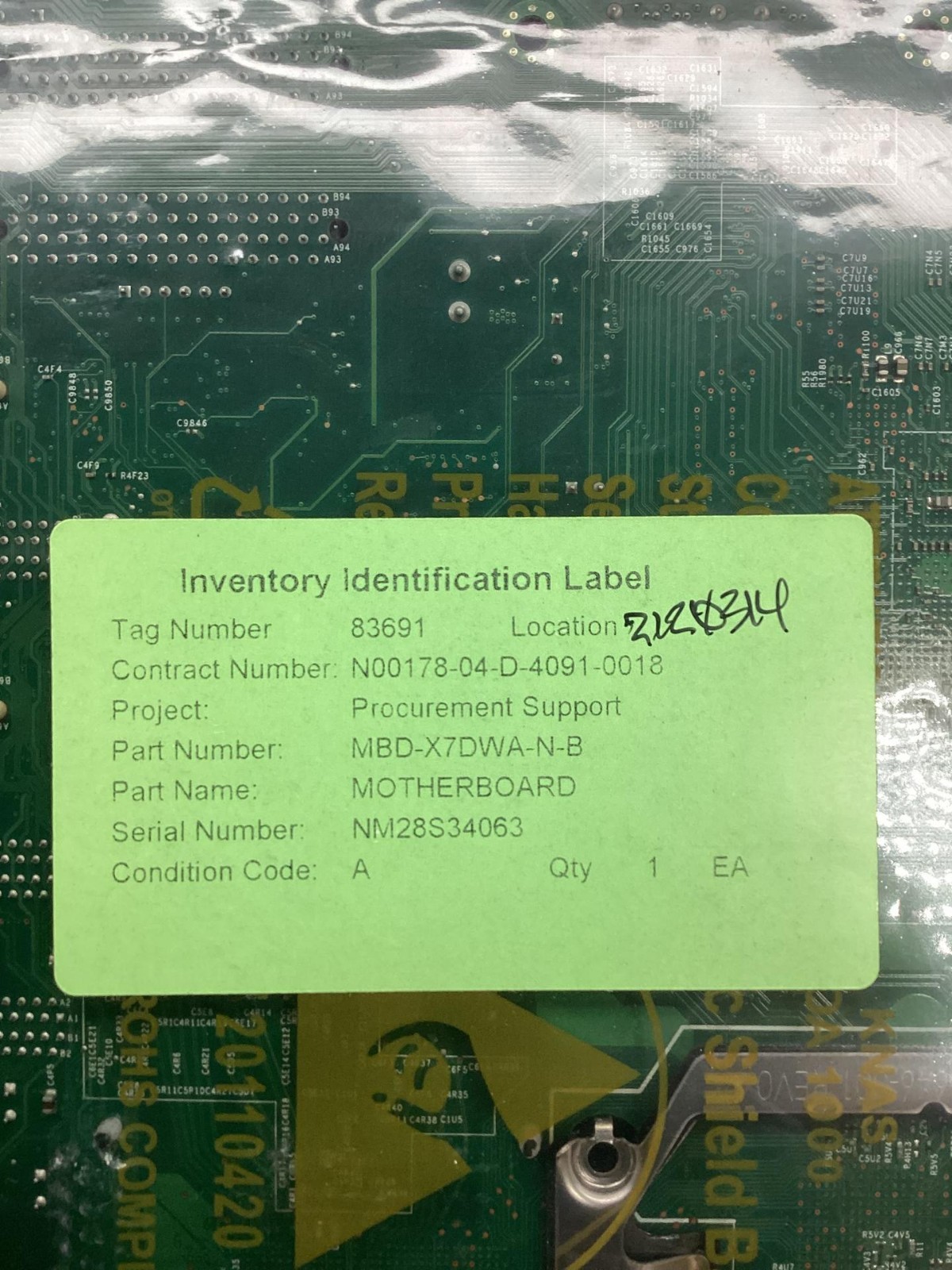 SUPERMICRO MBD-X7DWA-N-B MOTHERBOARD