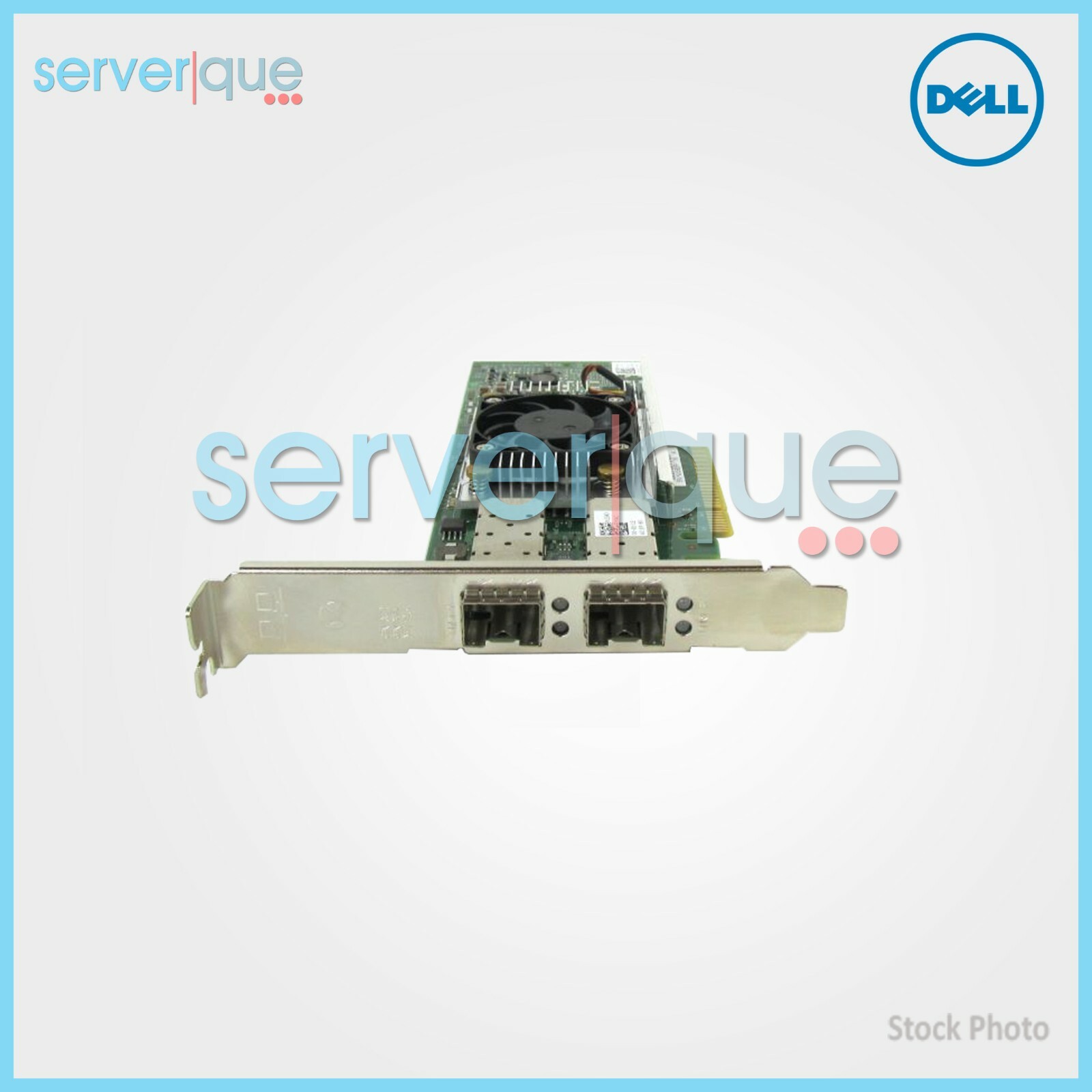 N20KJ Dell Broadcom 57810S 10GbE PCIe 2.0 X8 SFP Dual-ports Network Adapter