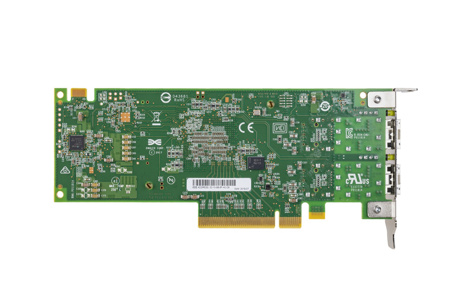 Network interface card Dell Emulex LPE35002 2x32Gb SFP+ FC PCIe 4.0×8 4VDY3