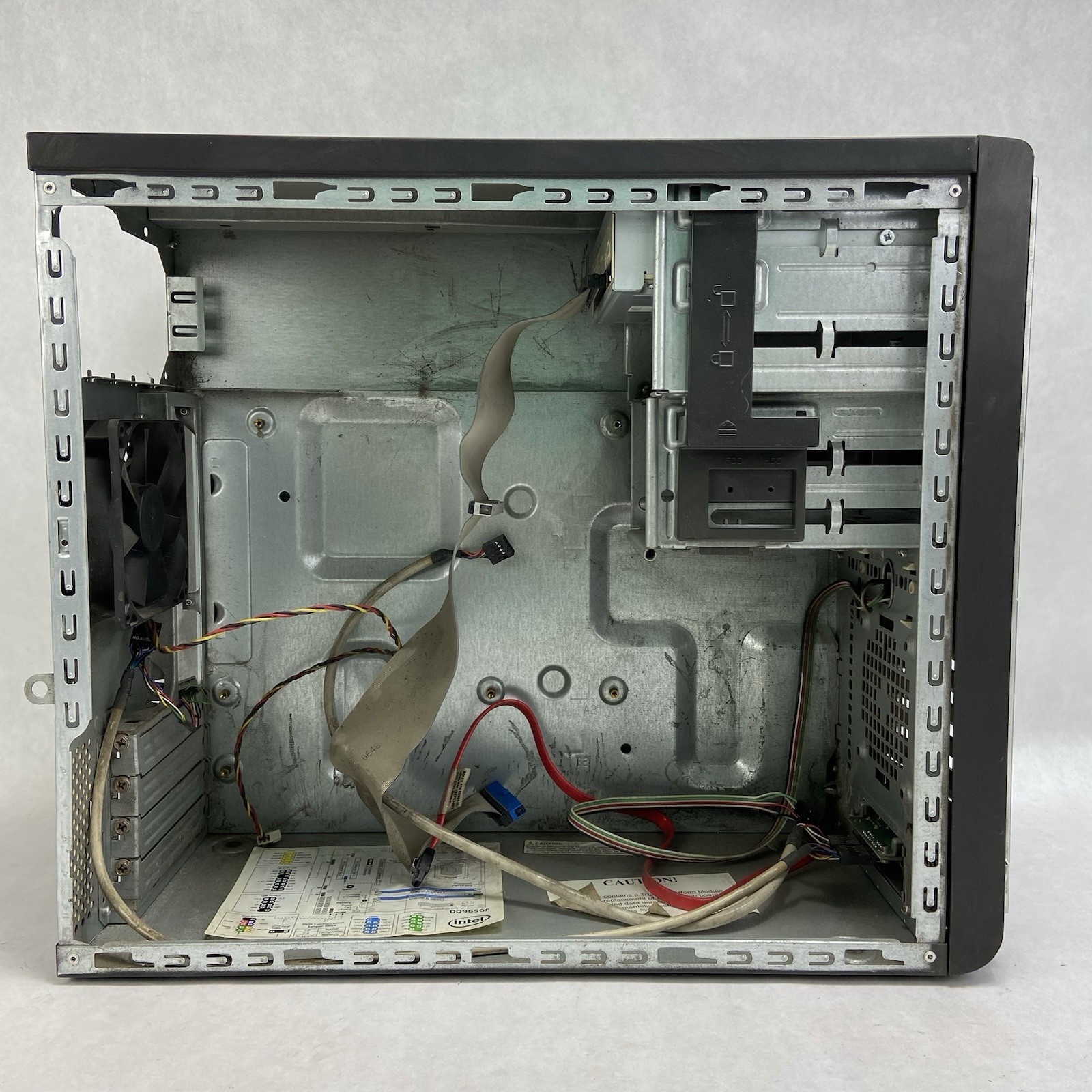FoxConn TS001-V-D350A Mini Tower Bare Bones Case No PSU