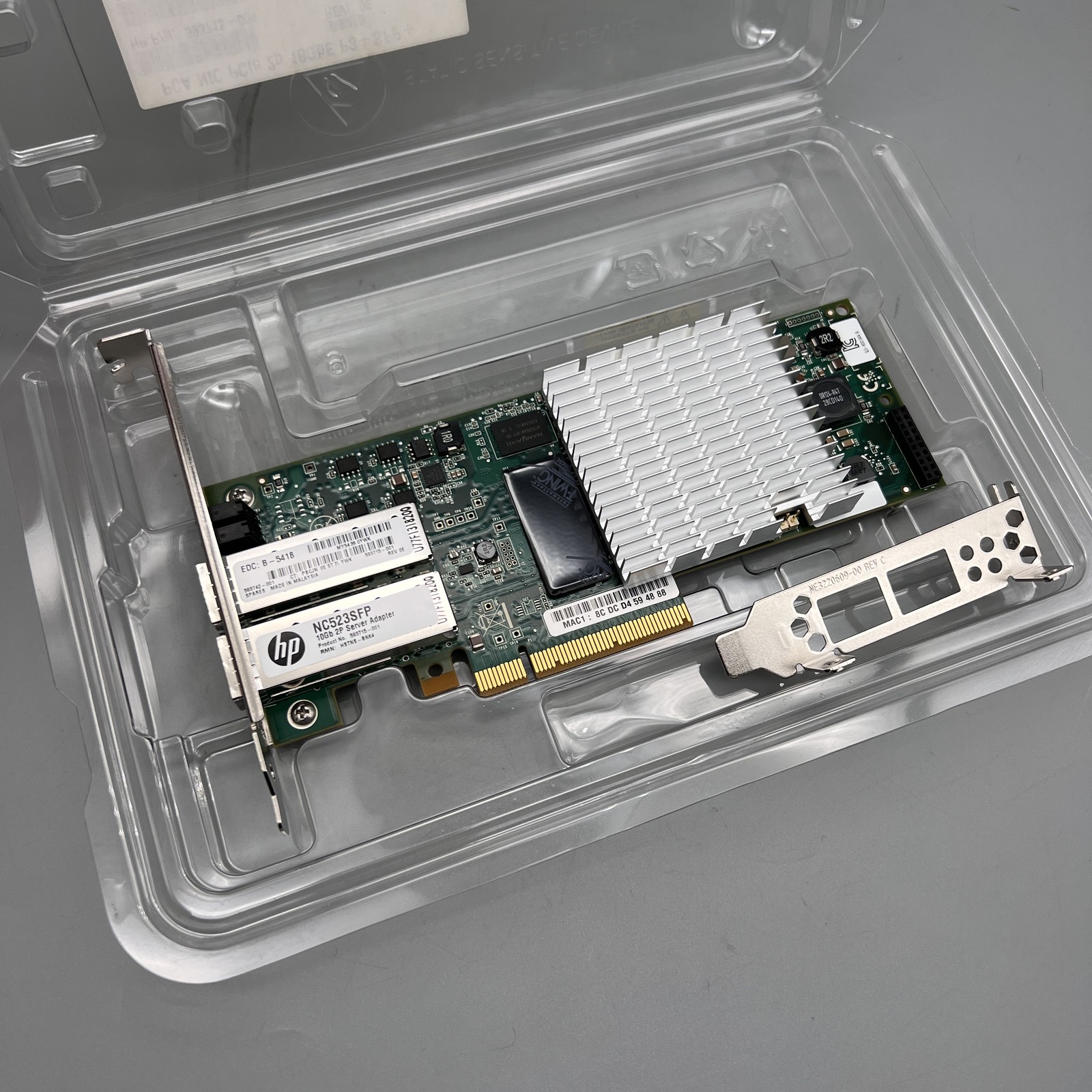 HP NC523SFP 10GbE 2Port Server Adapter 593715-001 593742-001 NE3210404 QLE3242